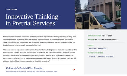 Advancing Pretrial Policy & Research Advancing Pretrial Policy & Research